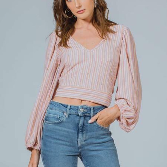 NWT FREE PEOPLE "Orchid Rain" Autumn Nights top - Picture 2 of 8